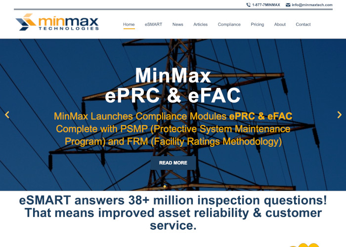 MinMax Tech Website